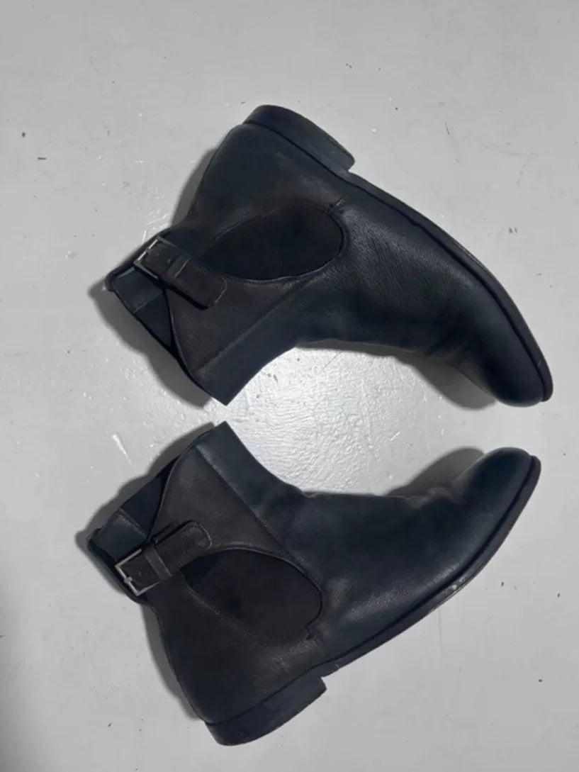 Dior Homme Early 2011 Buckle Ankle Boots