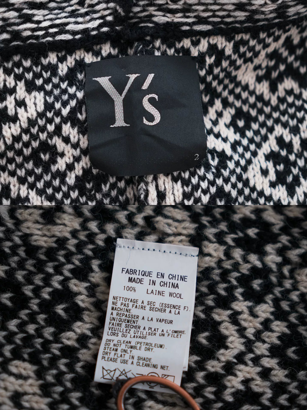 Yohji Yamamoto Wool Fringe Cape - Devines