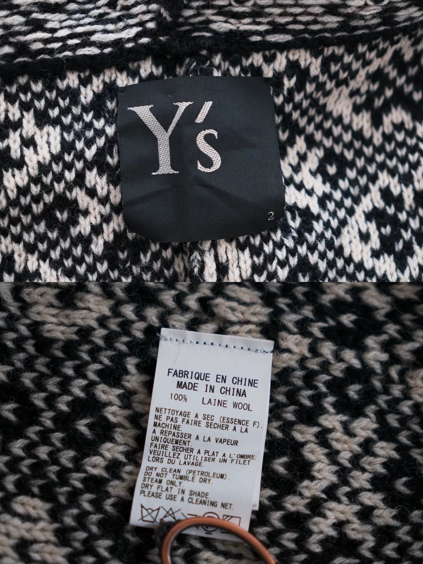 Yohji Yamamoto Wool Fringe Cape - Devines