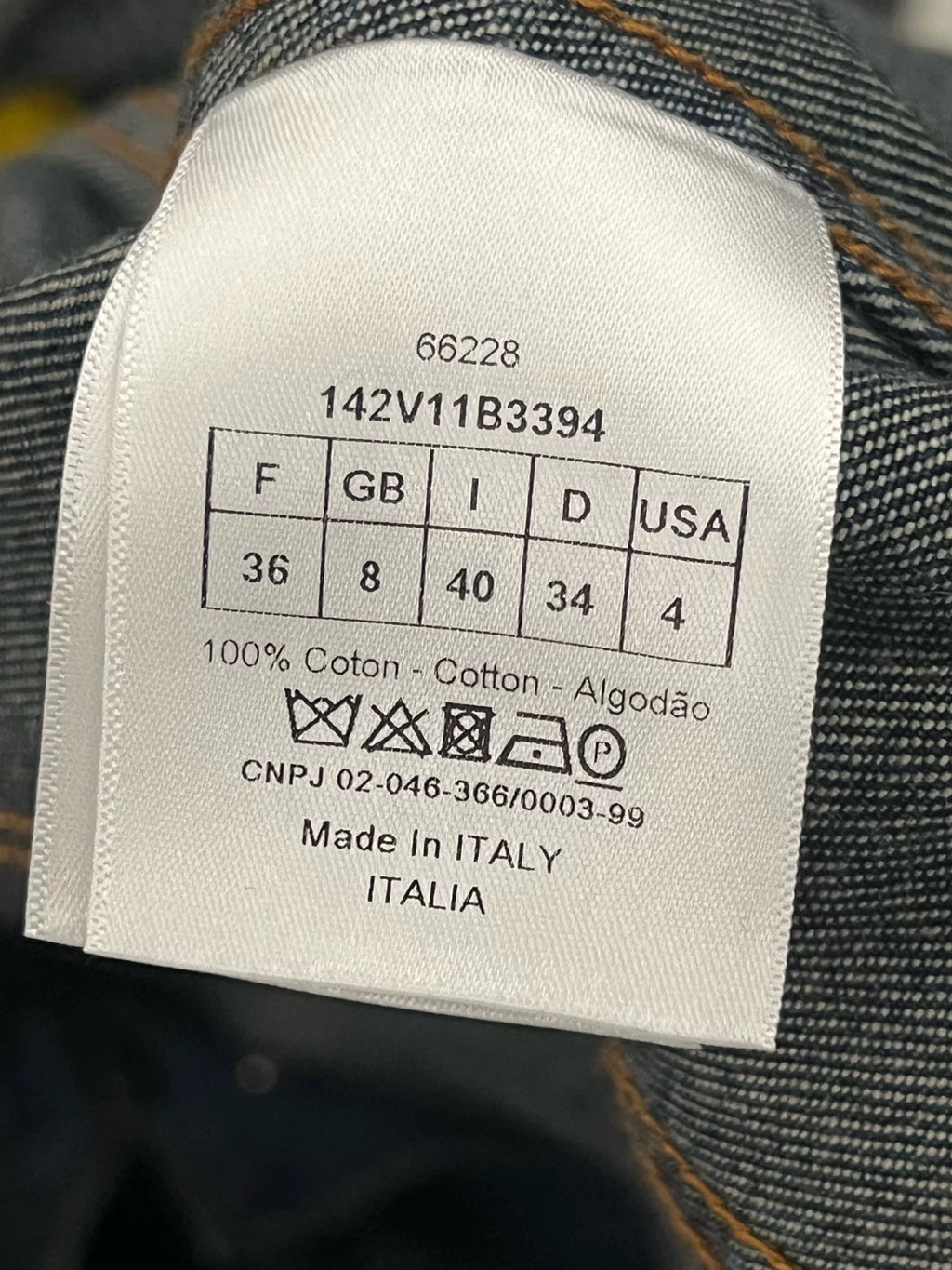 Dior Honeybee Embroidered Denim Jacket
