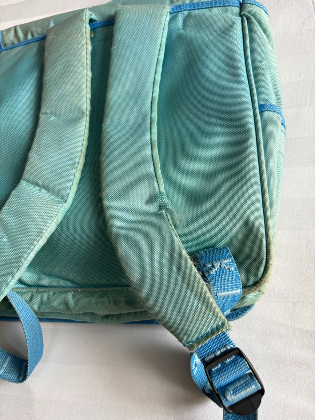 Walter Van Beirendonck W&Lt Pukpuk Blue Slogan Vintage Backpack