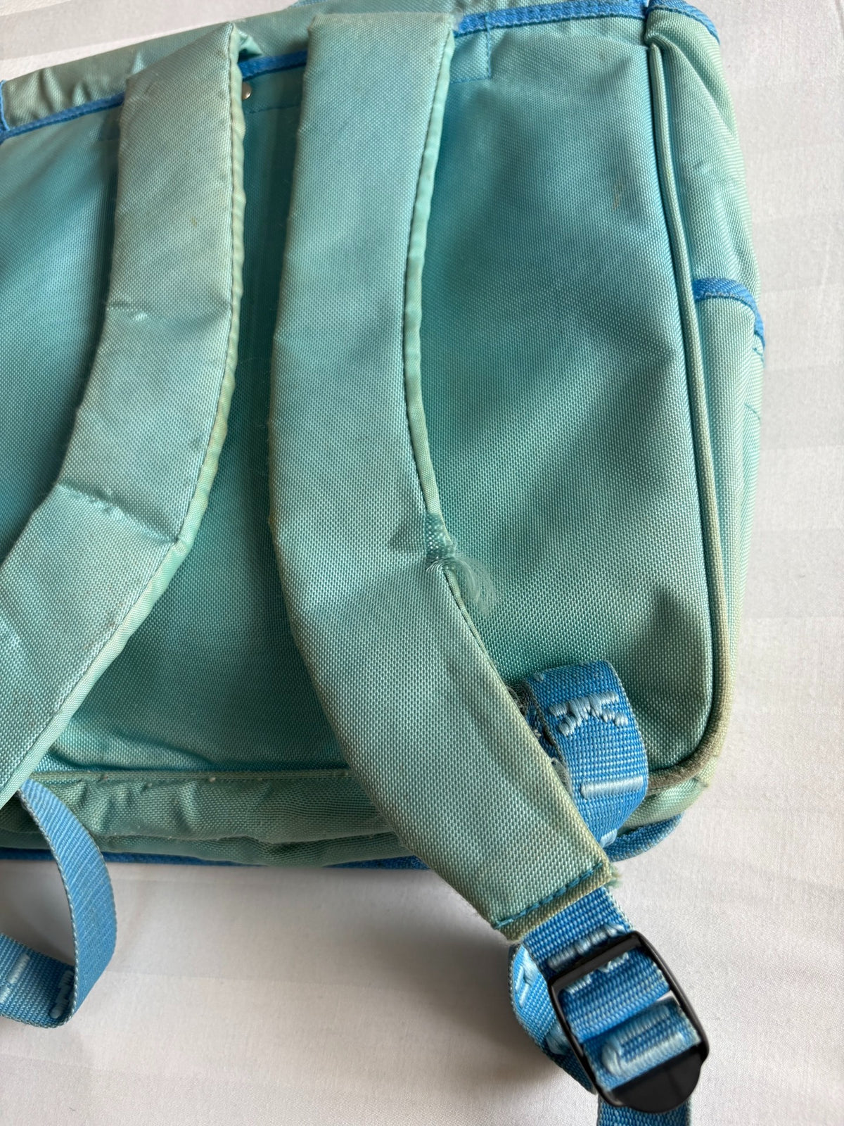 Walter Van Beirendonck W&Lt Pukpuk Blue Slogan Vintage Backpack