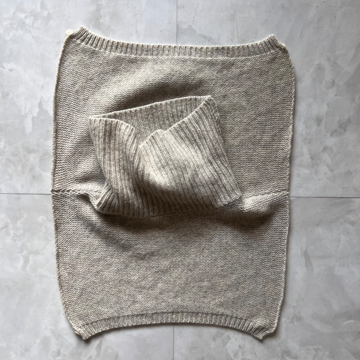 Maison Margiela Turtleneck Sleeveless Knit Top