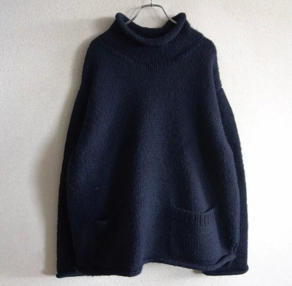 Yohji Yamamoto 1990s Turtleneck Knit Sweater
