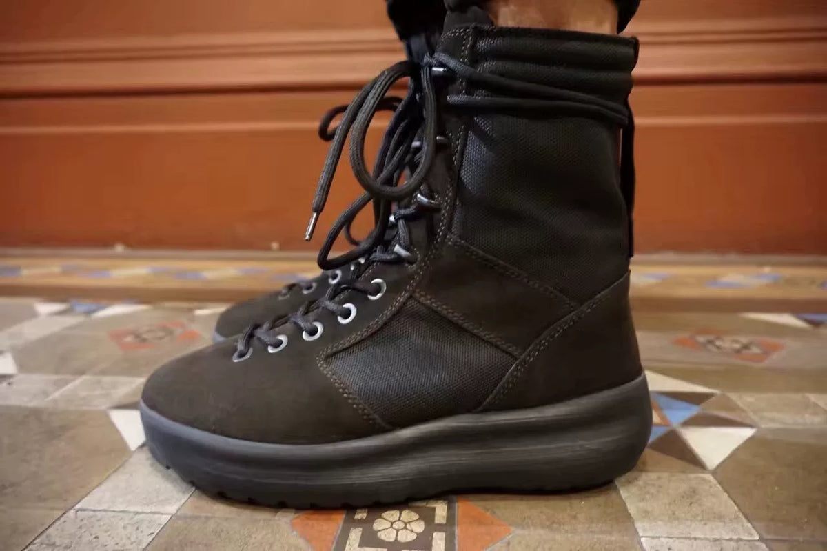 Yeezy SEASON 3 Black Military Boots