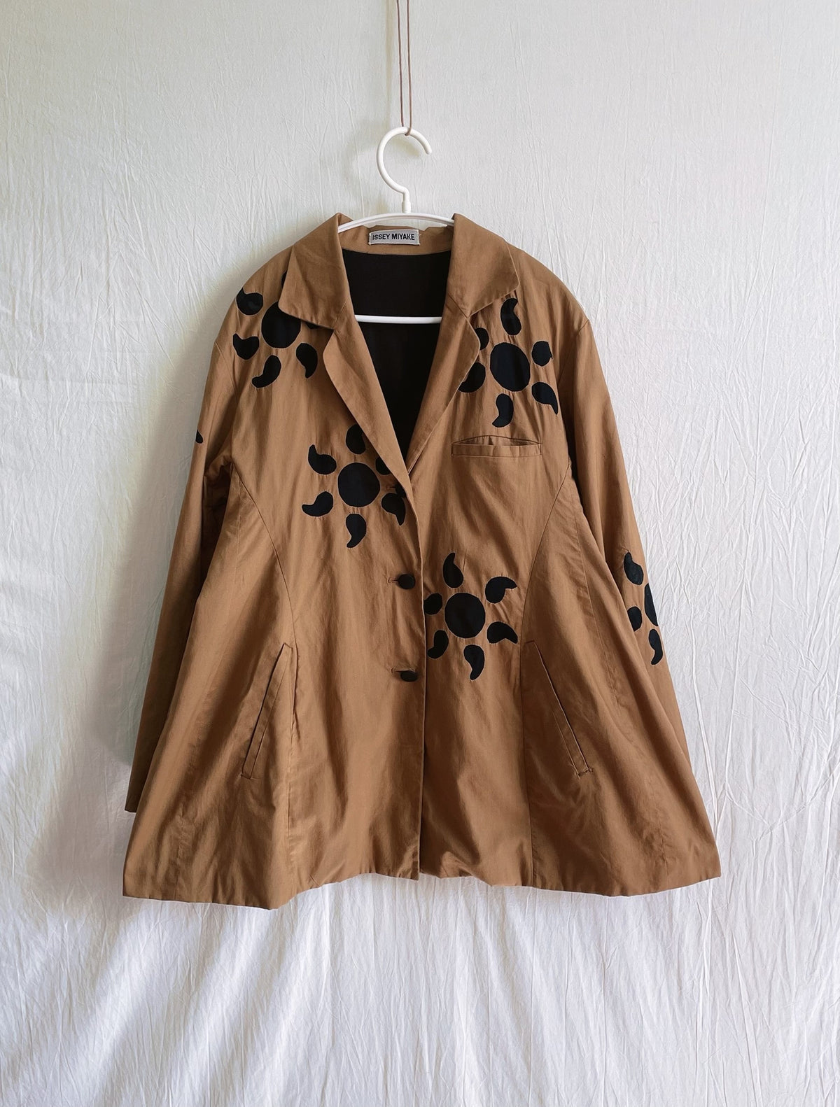 Issey Miyake 1990s Empty Flower Sun Flame Jacket