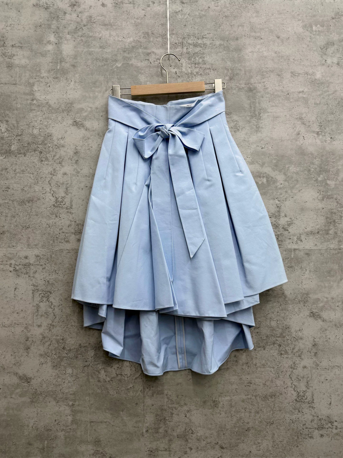 Dior Ribbon Pleated Skirt
