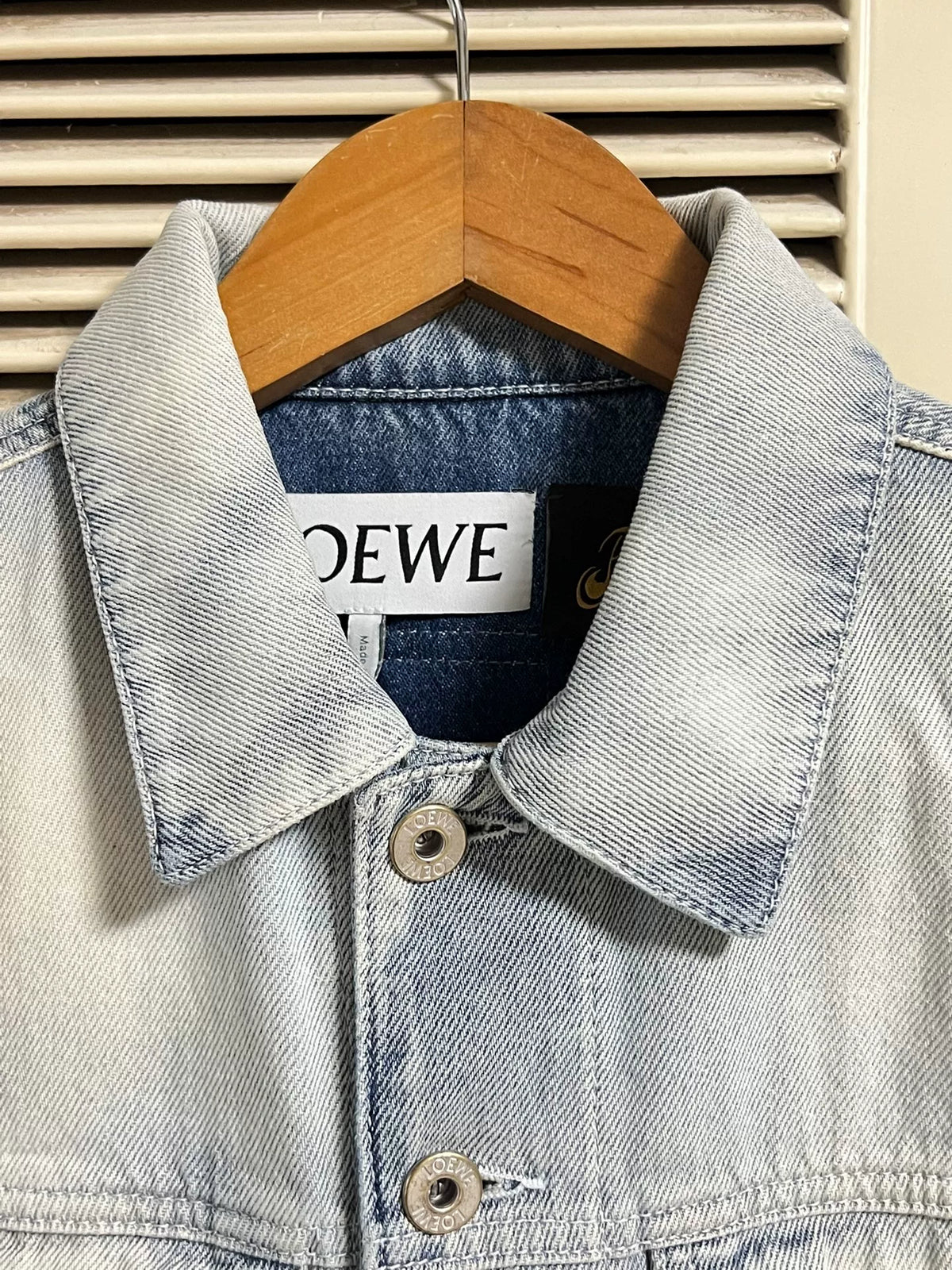 Loewe Patchwork Denim Jacket