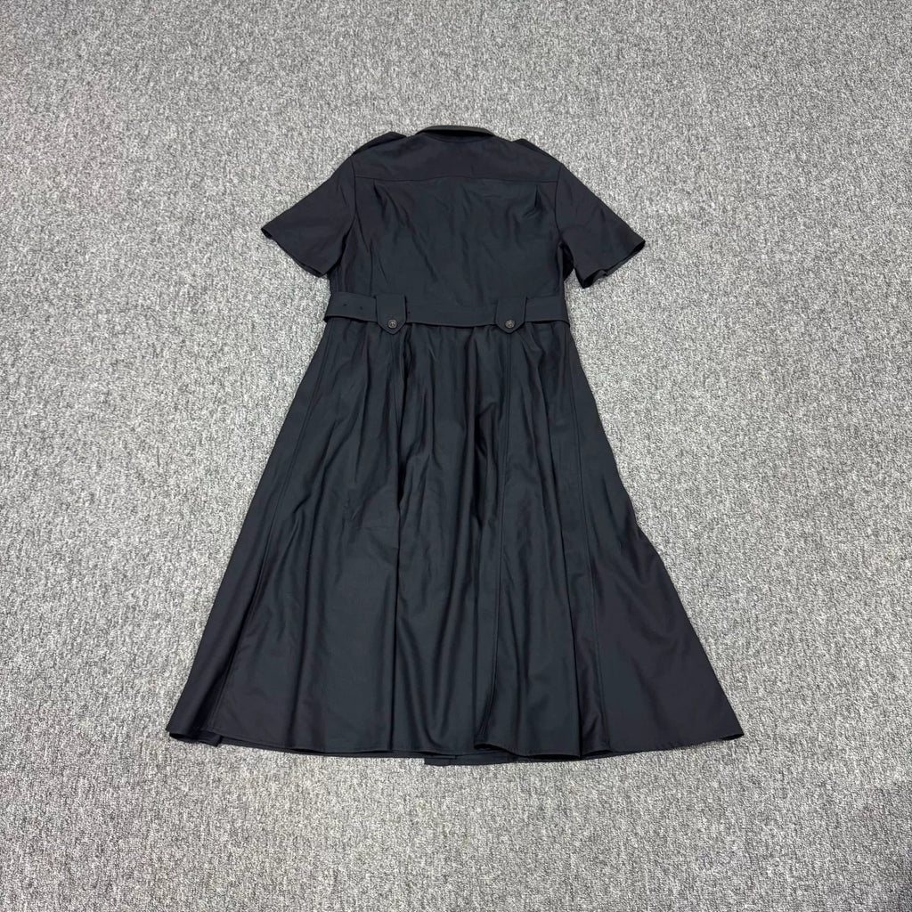 Miu Miu Embroidered Logo Dress