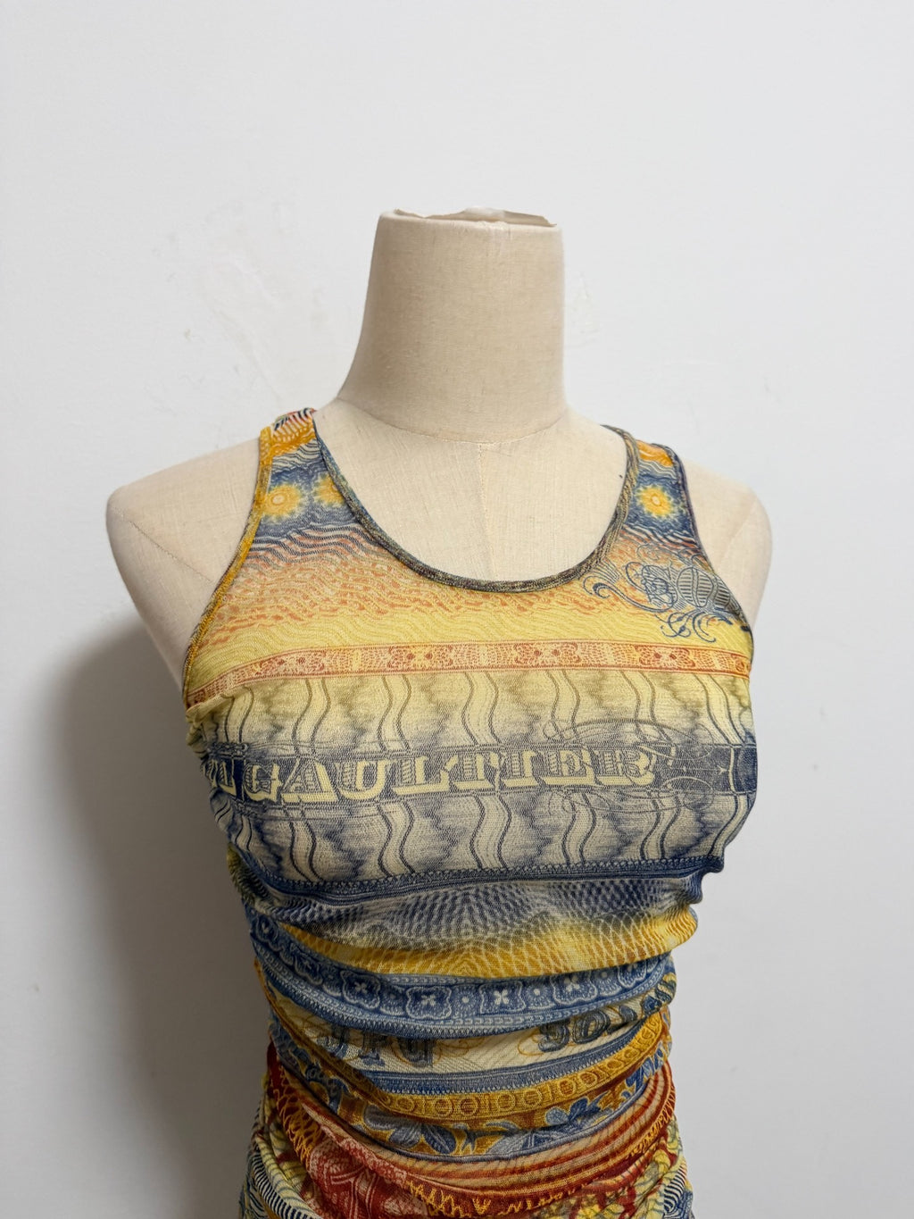 Jean Paul Gaultier Print Top