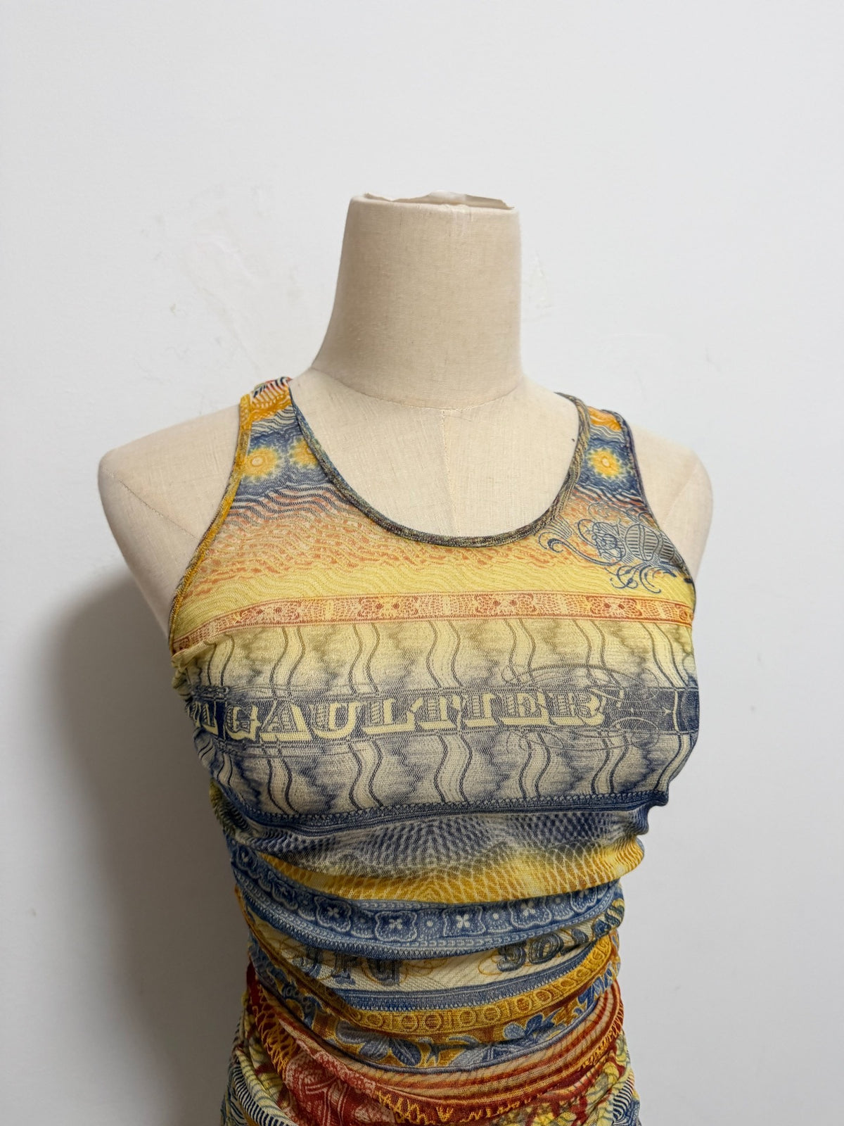 Jean Paul Gaultier Print Top