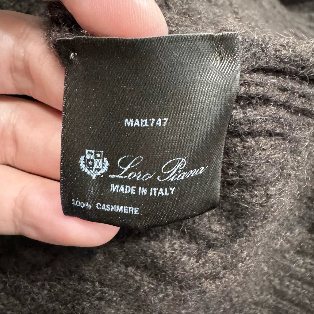 Loro Piana Cashmere Cable Knit Sweater