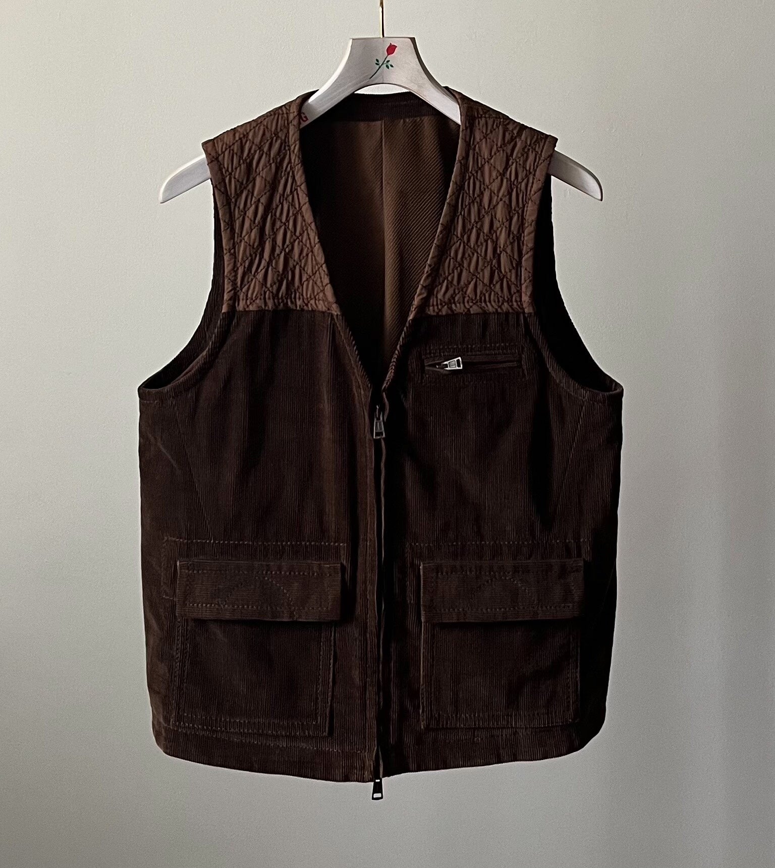 Number (N)ine 2008 "My Own Private Portland" PLAID VEST