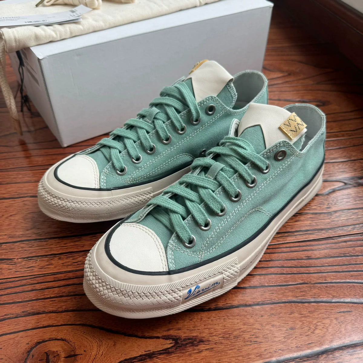 Visvim 24ss SKAGWAY LO CANVAS Thin-sole Canvas Shoes