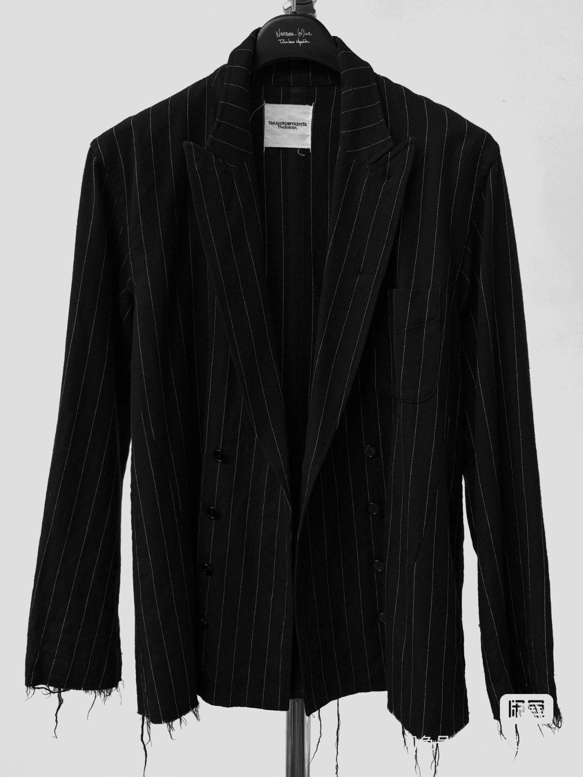 The Soloist AW15 Wool Striped Jacket