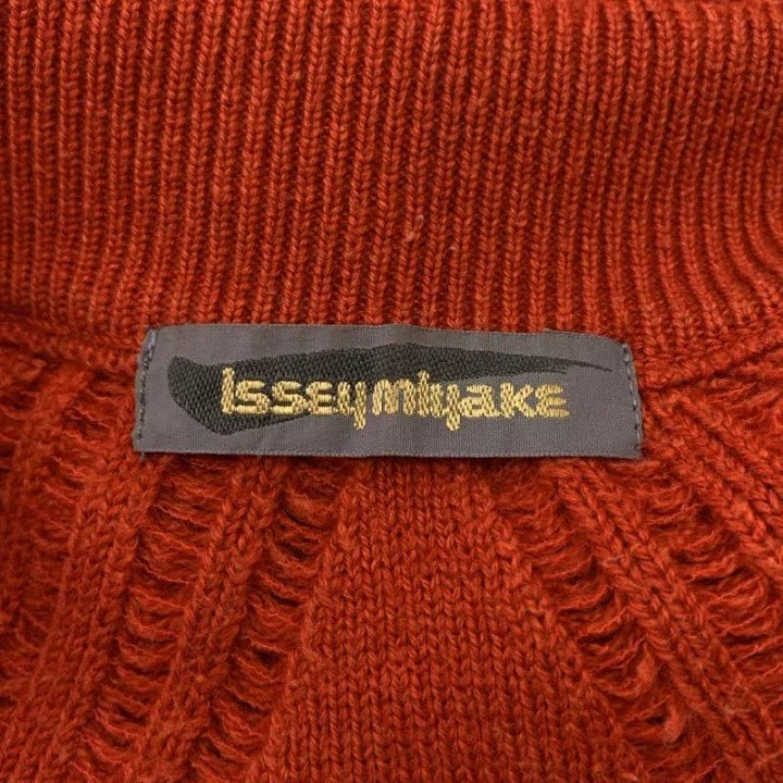 Issey Miyake 1980s Wool Blend Knit Sweater