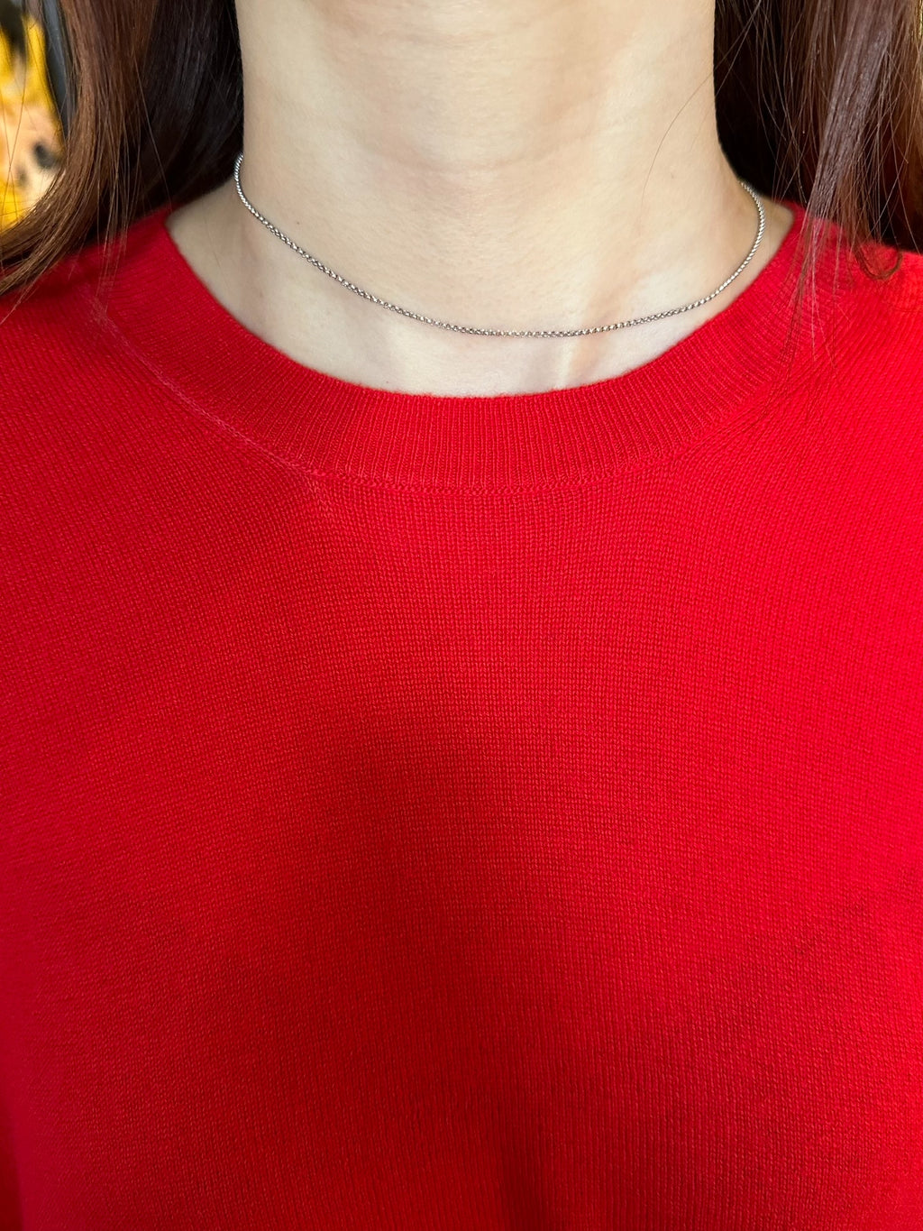 Alexander McQueen SS17 Red Shoulder Cutout Wool Sweater