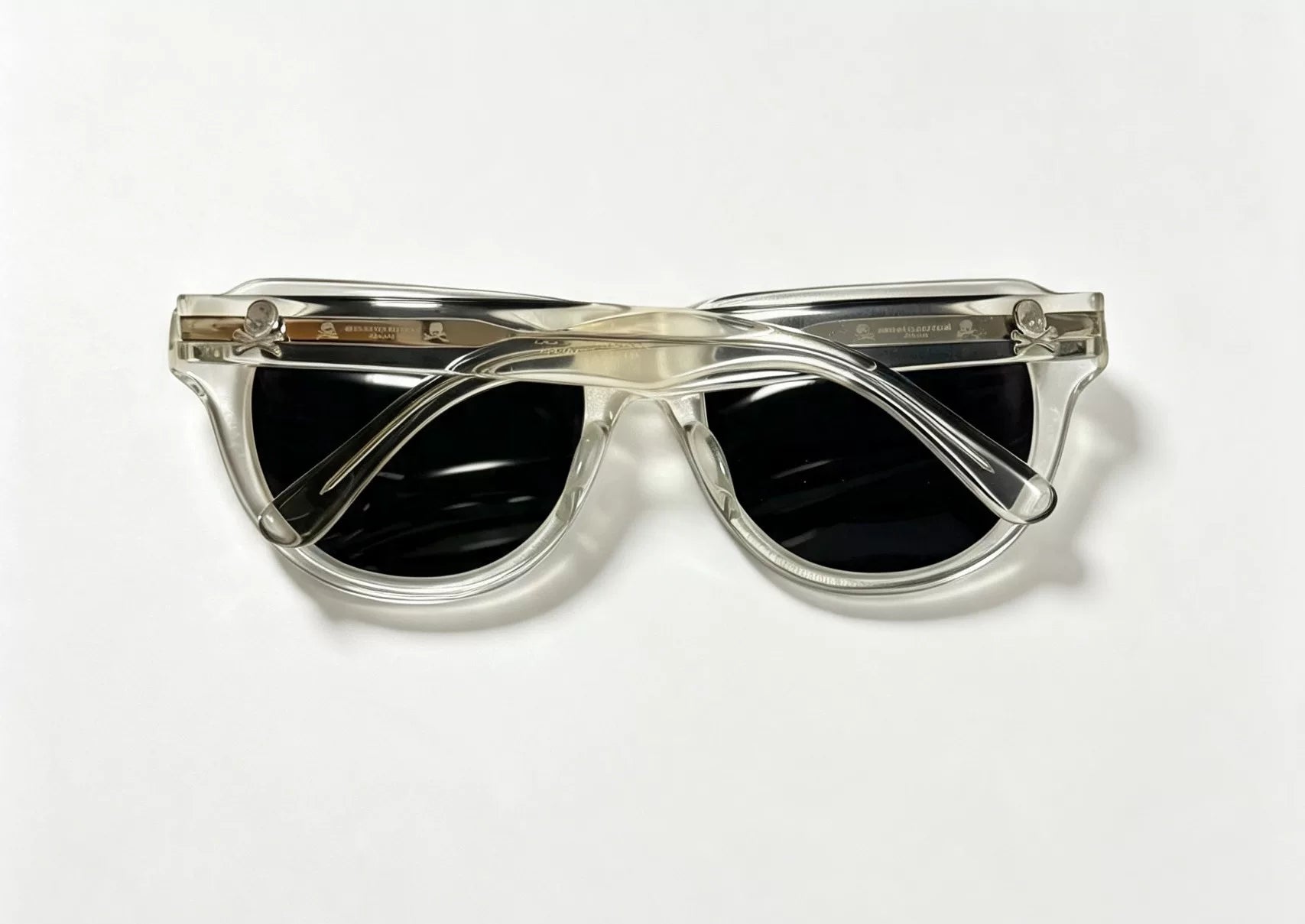 Mastermind Japan Noir Eyes Black Skull Metallic Logo Sunglasses