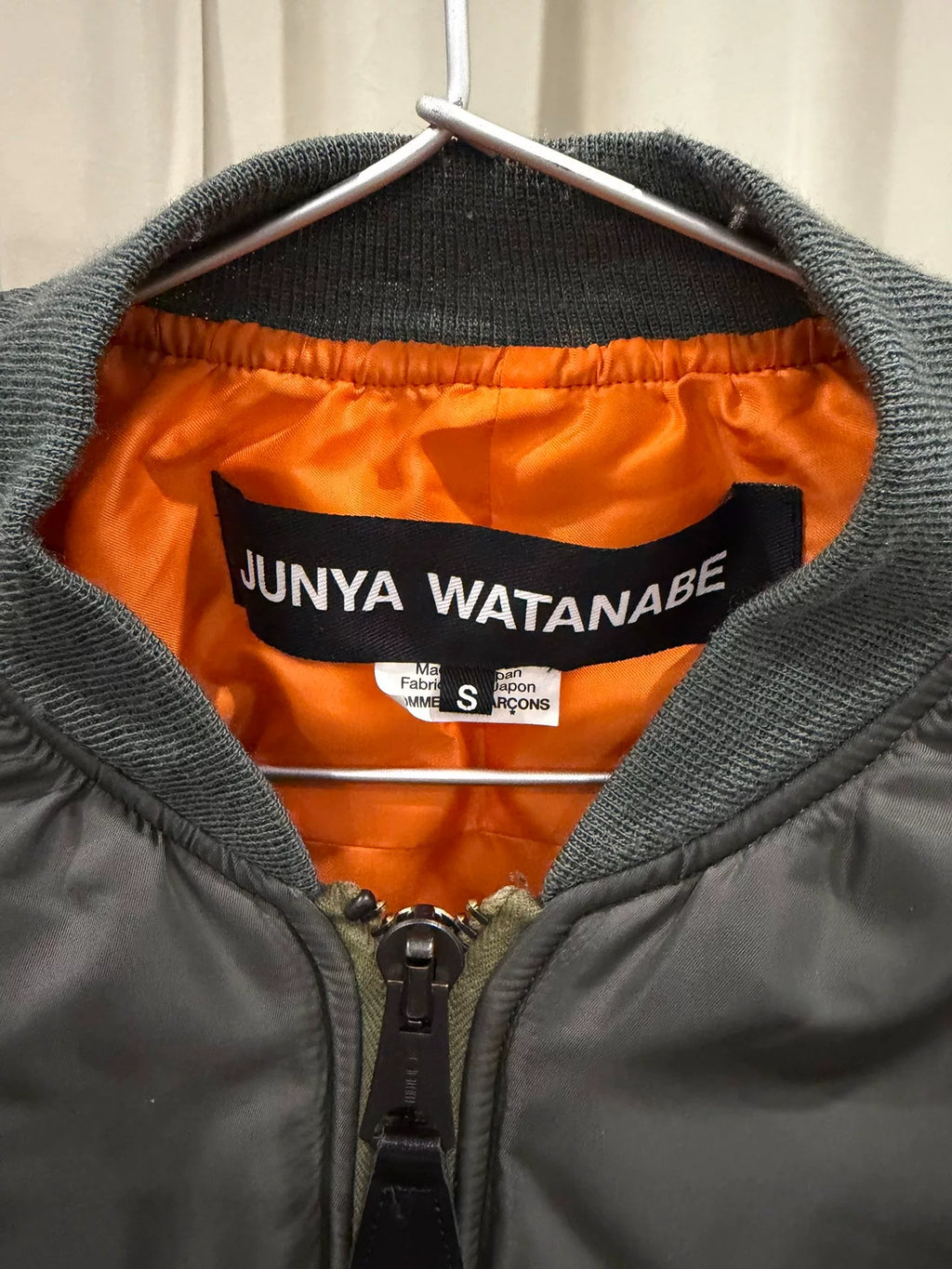 Junya Watanabe 25AW Asymmetric Bomber MA-1 Jacket