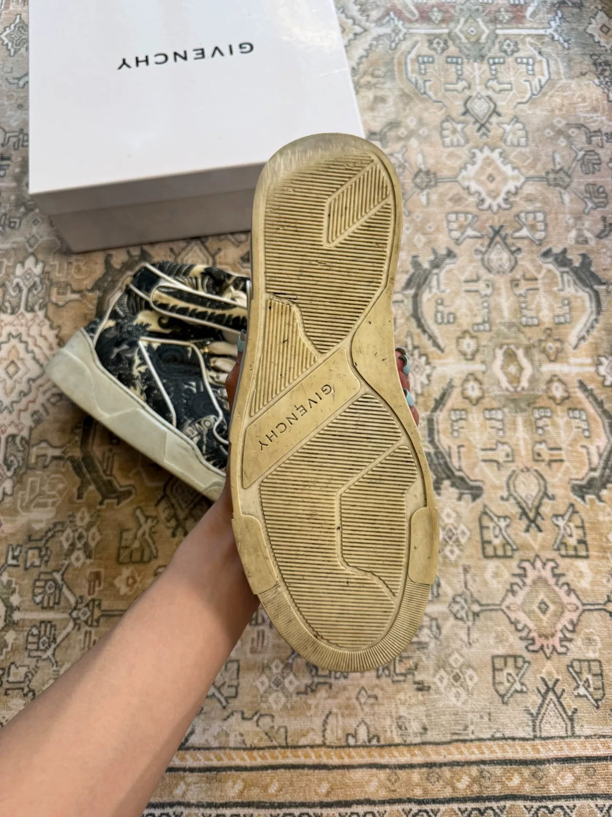 Givenchy Strap High-Top Sneakers