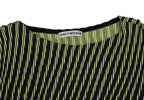 Issey Miyake Vintage Green Pleated Dress