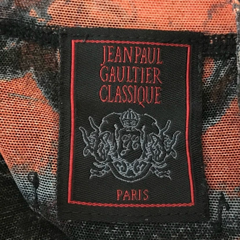 Jean Paul Gaultier Portrait Mesh Top