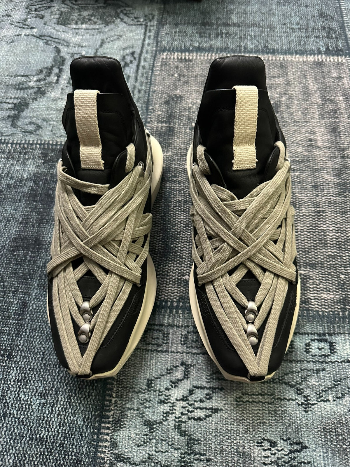 Rick Owens Megalaced Geth Runner Sneakers