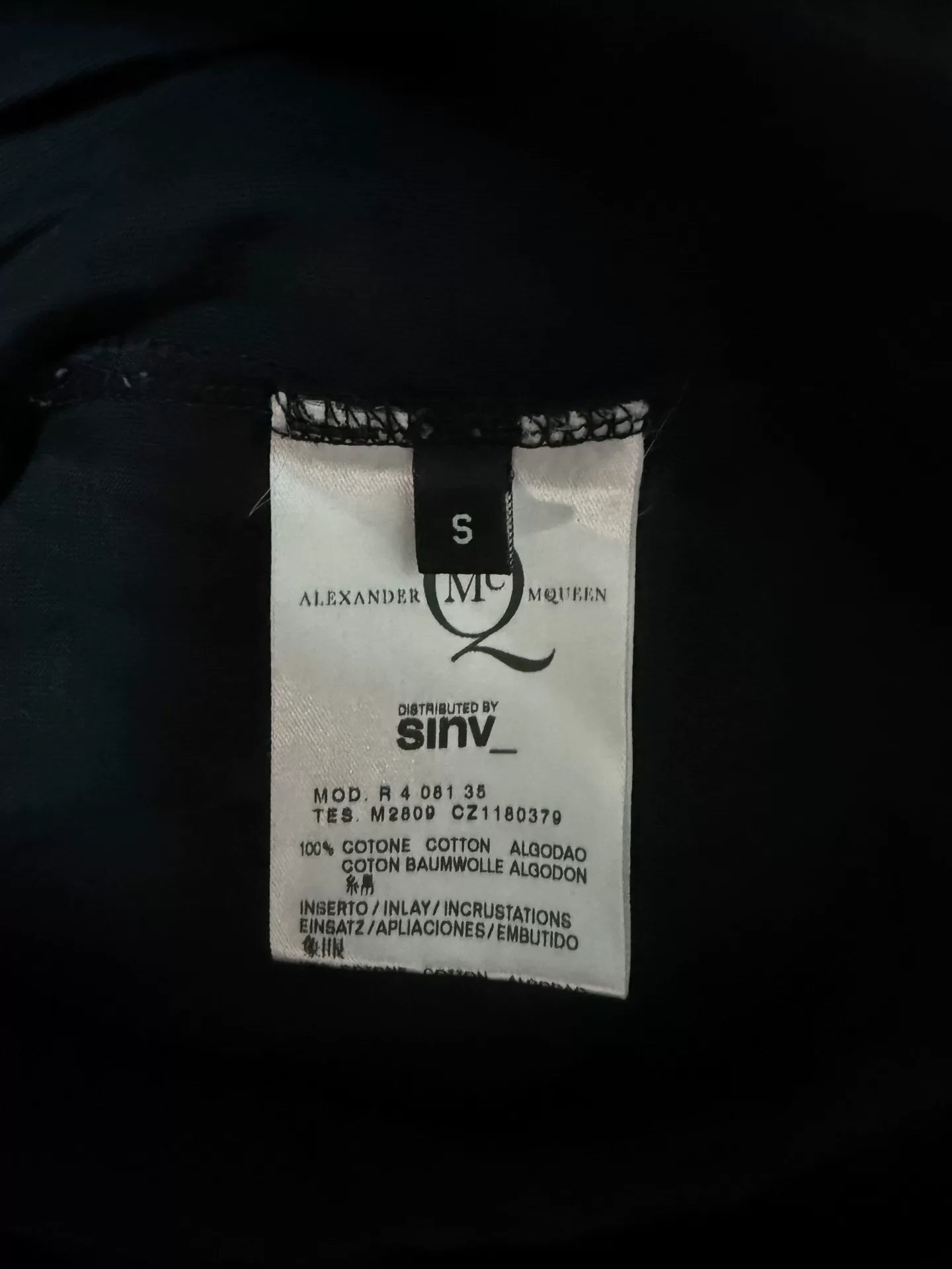 Alexander McQueen Short Sleeve T-Shirt