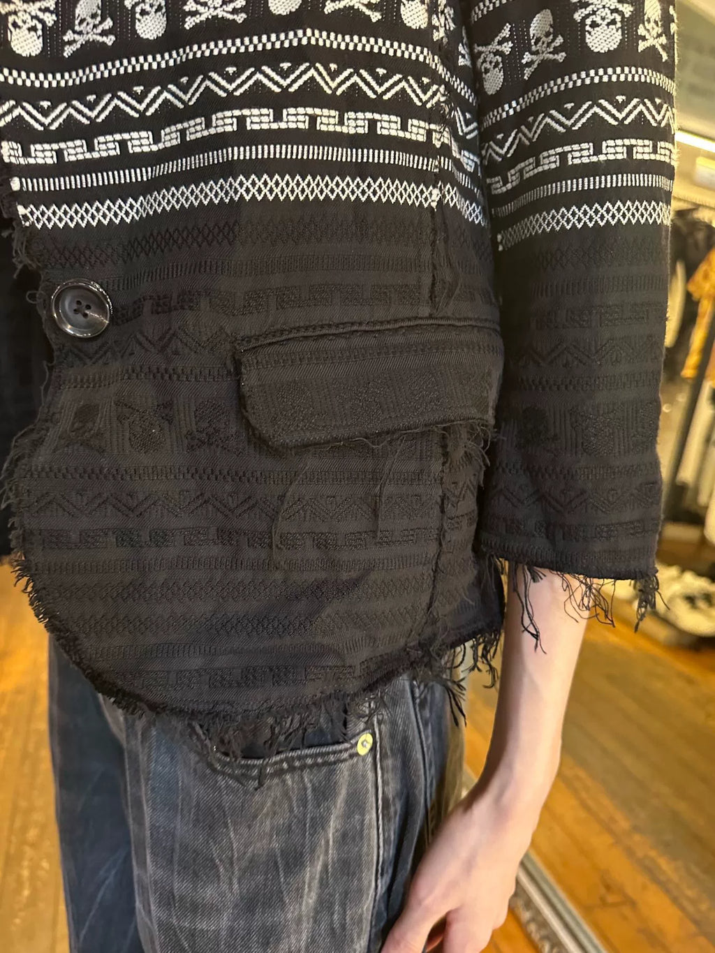 mastermind Japan Sample Ethnic Skull Blazer