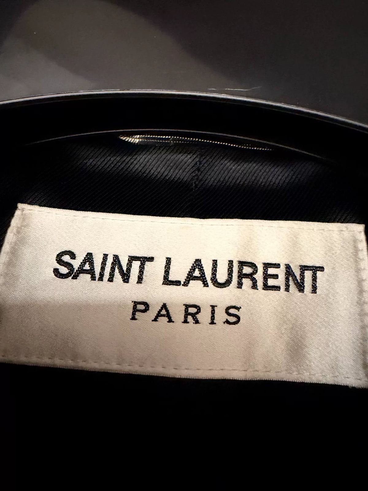 Saint Laurent Paris FW17 Double-Breasted Caban Wool Coat