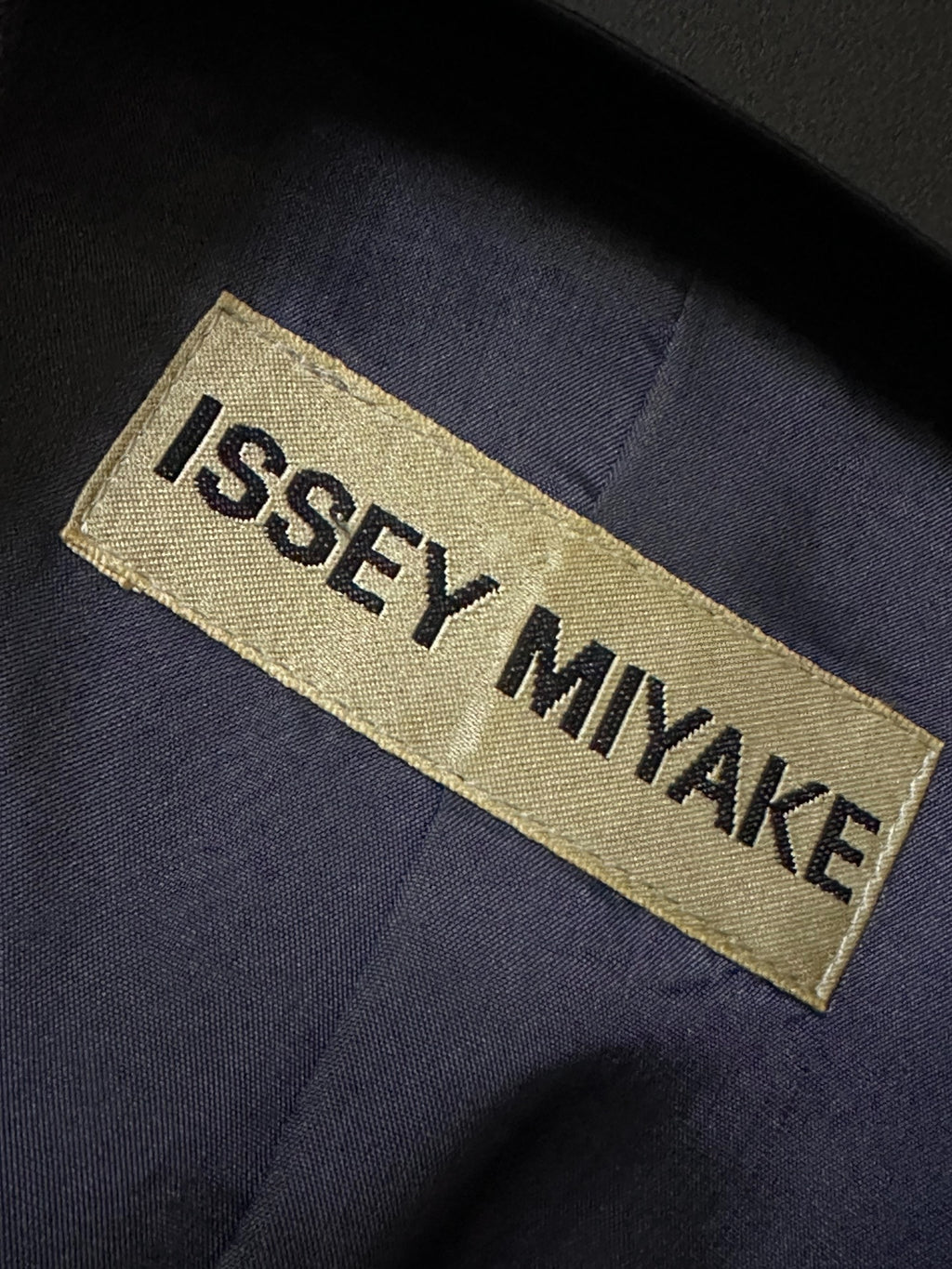 Issey Miyake 94SS Navy Wool Jacket