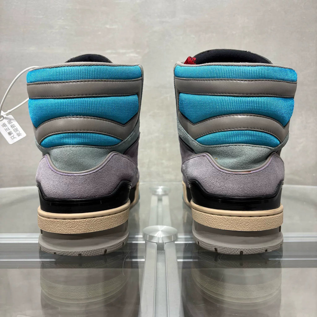 Louis Vuitton LV High-Top Monogram Sneakers Size