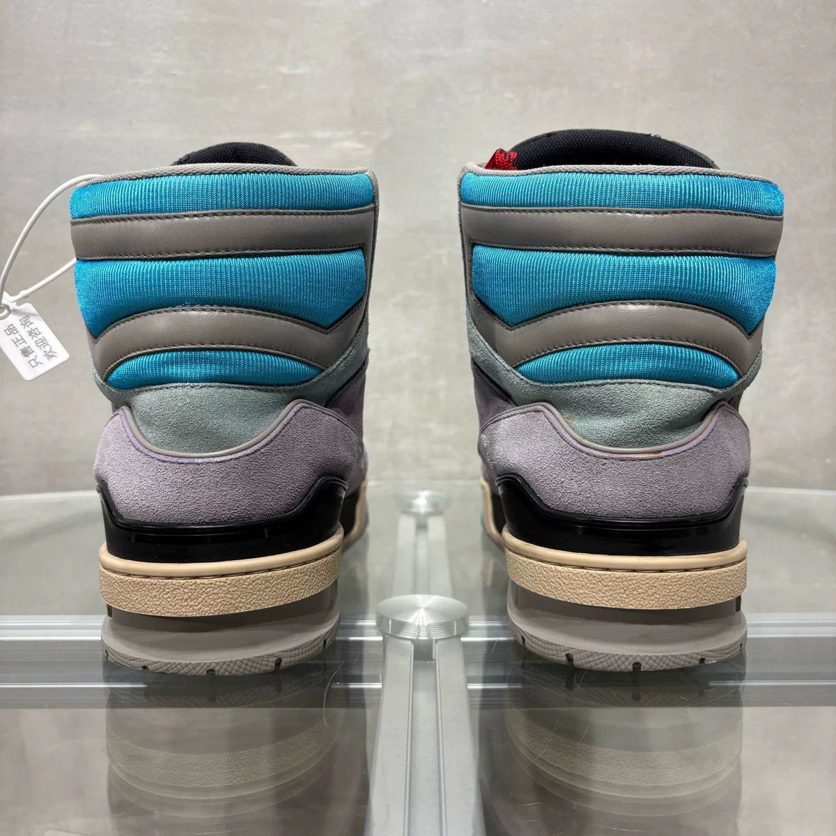 Louis Vuitton LV High-Top Monogram Sneakers Size