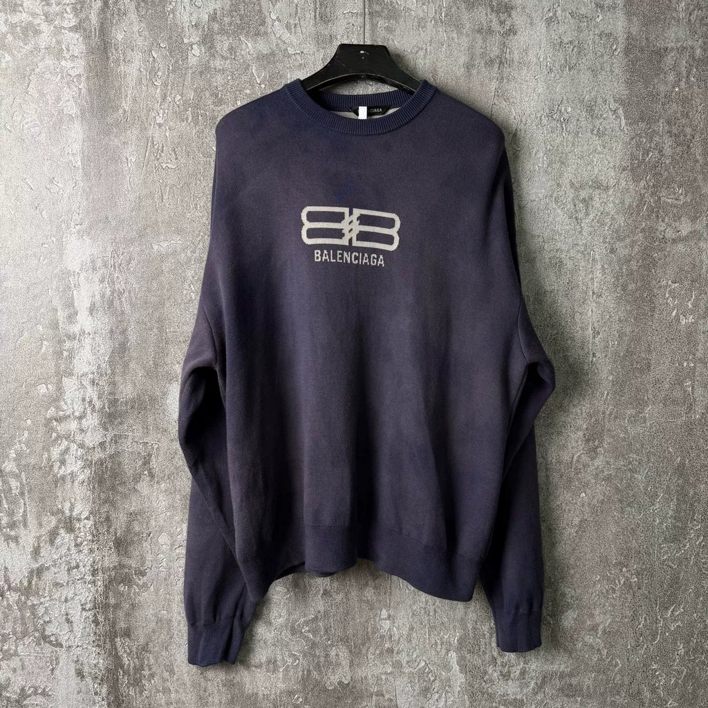 Balenciaga Double B Lock Knit Sweater