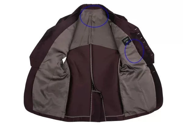 Jean Paul Gaultier Vintage Red Fake Two-Piece Blazer