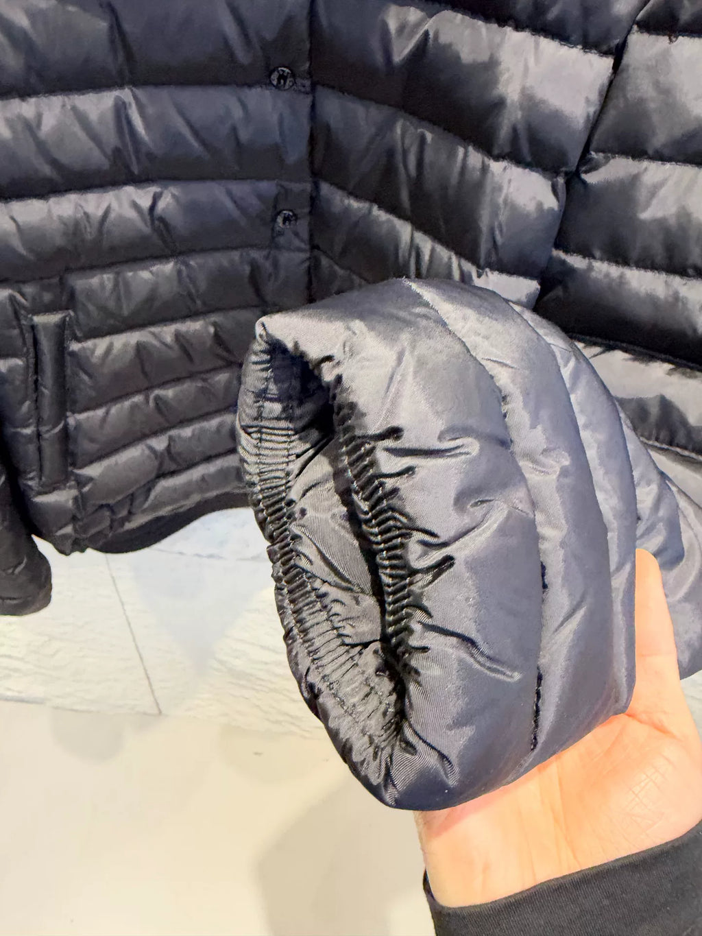 Moncler Black Short Down Jacket
