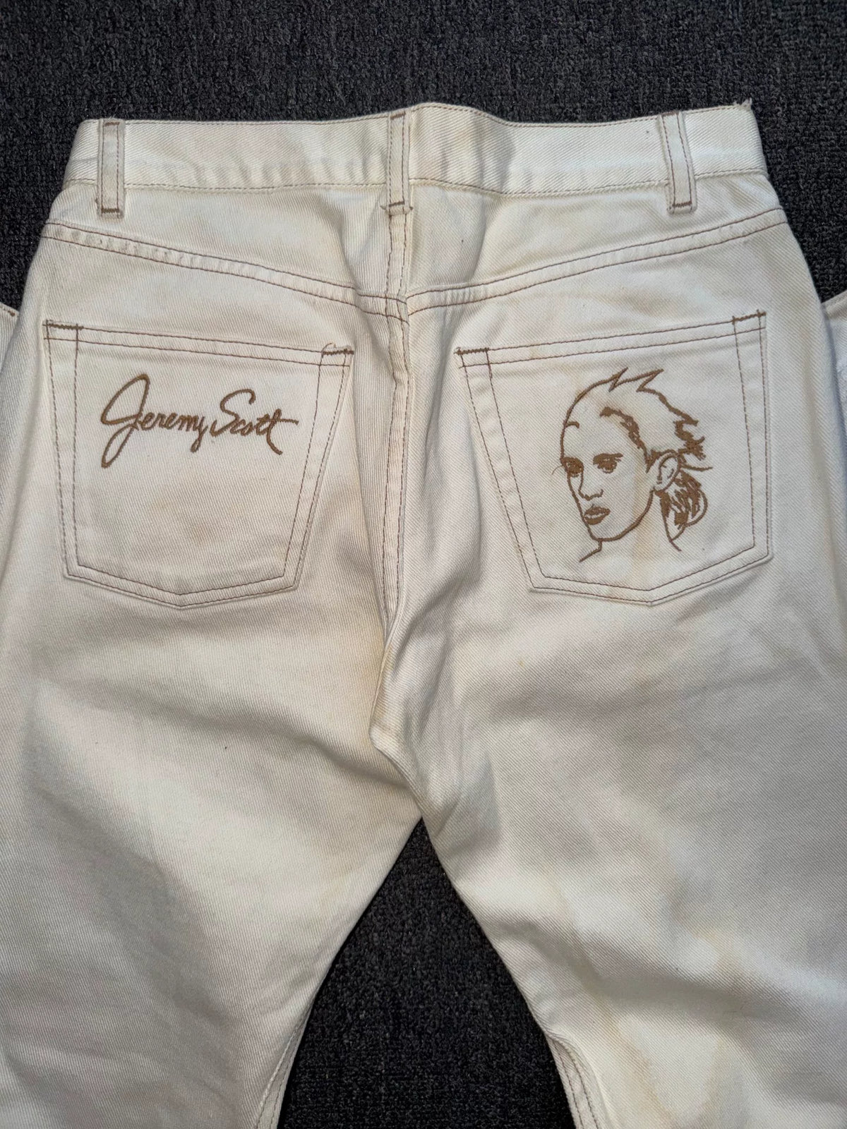Jeremy Scott 2010aw Wings Cupie JS skinny jeans