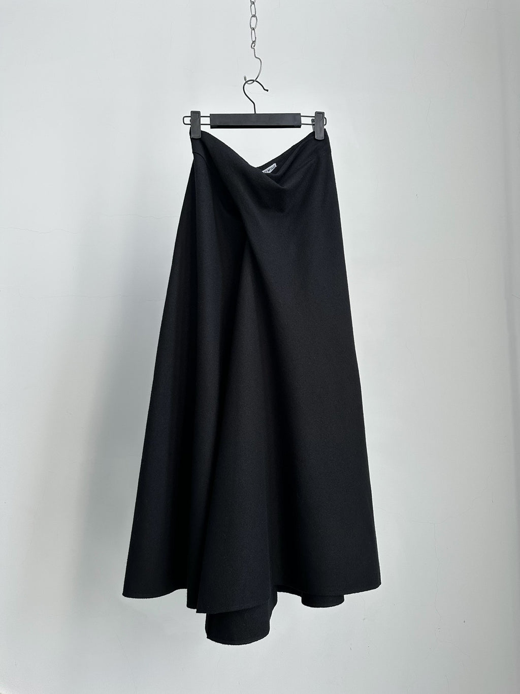 Issey Miyake Midi Wool Skirt