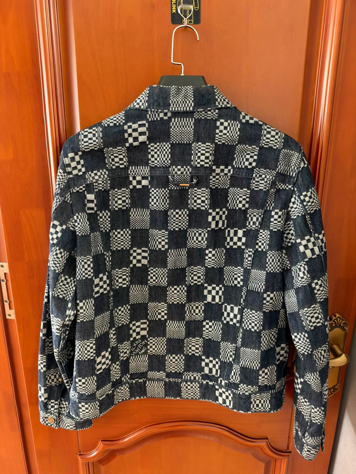 Louis Vuitton All-Over Plaid Denim Jacket