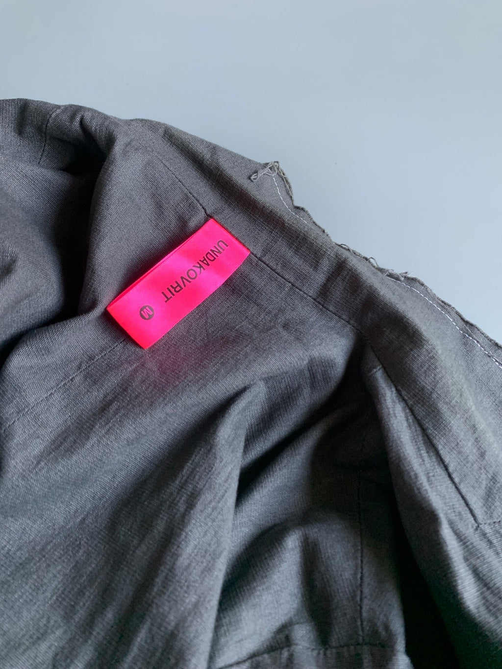 Undercover 2000s Distressed Cotton Linen Jacket
