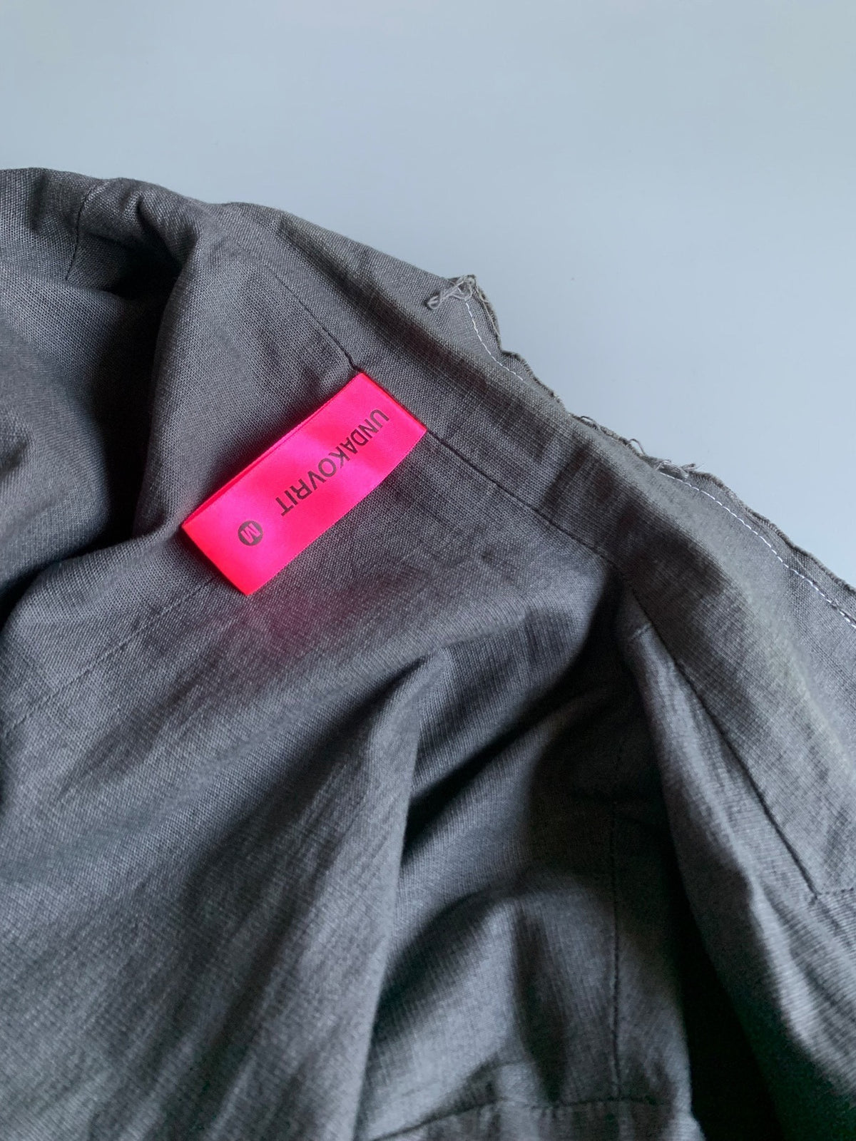 Undercover 2000s Distressed Cotton Linen Jacket