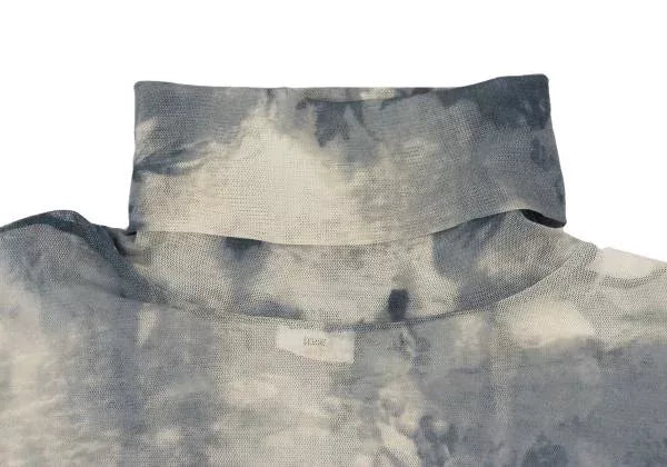 Jean Paul Gaultier Vintage Blue Floral Mesh Top