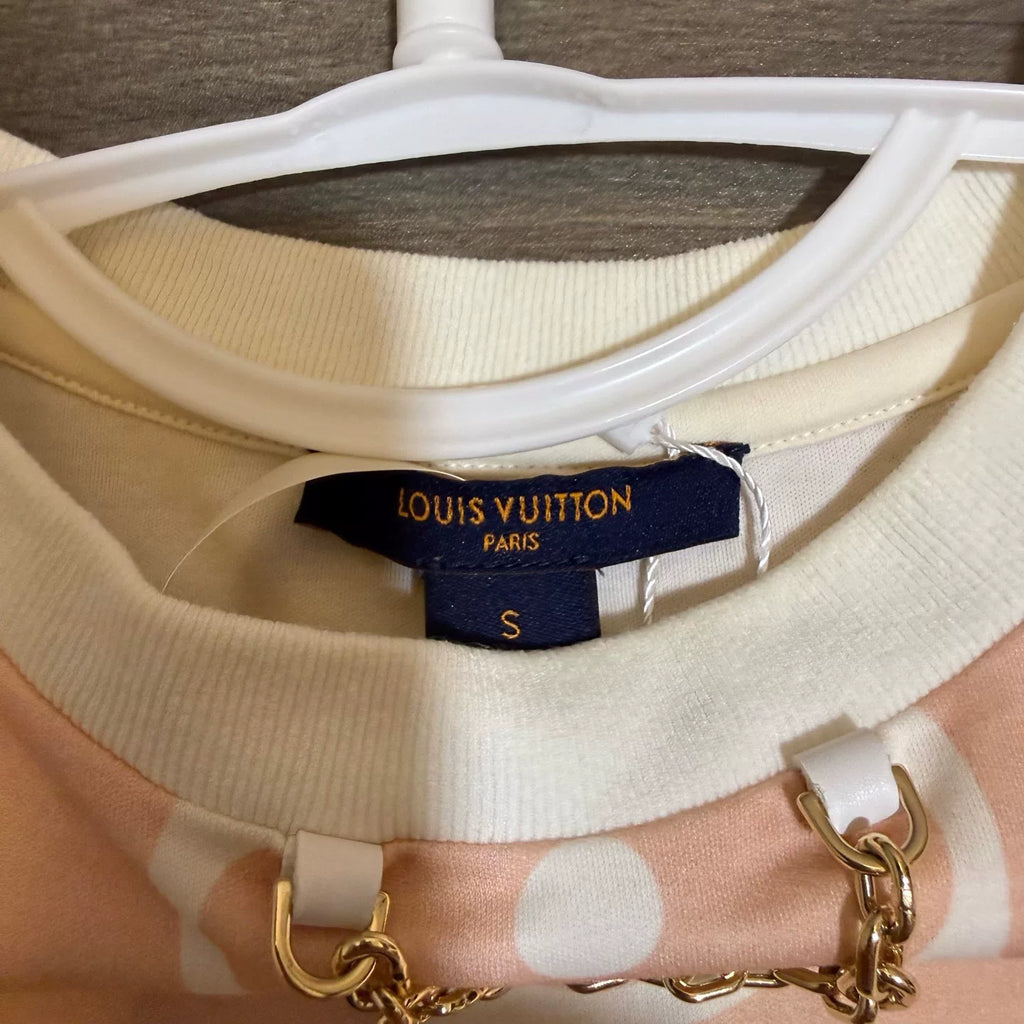 Louis Vuitton Gradient Bermuda Full Print Short Sleeve Top