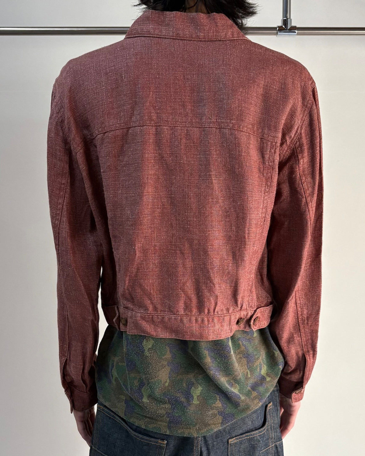 Jean Paul Gaultier Linen Denim Jacket