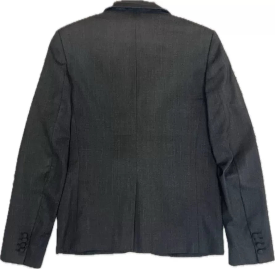 Dior Homme AW08 Metallic Single-Breasted Wool Blazer