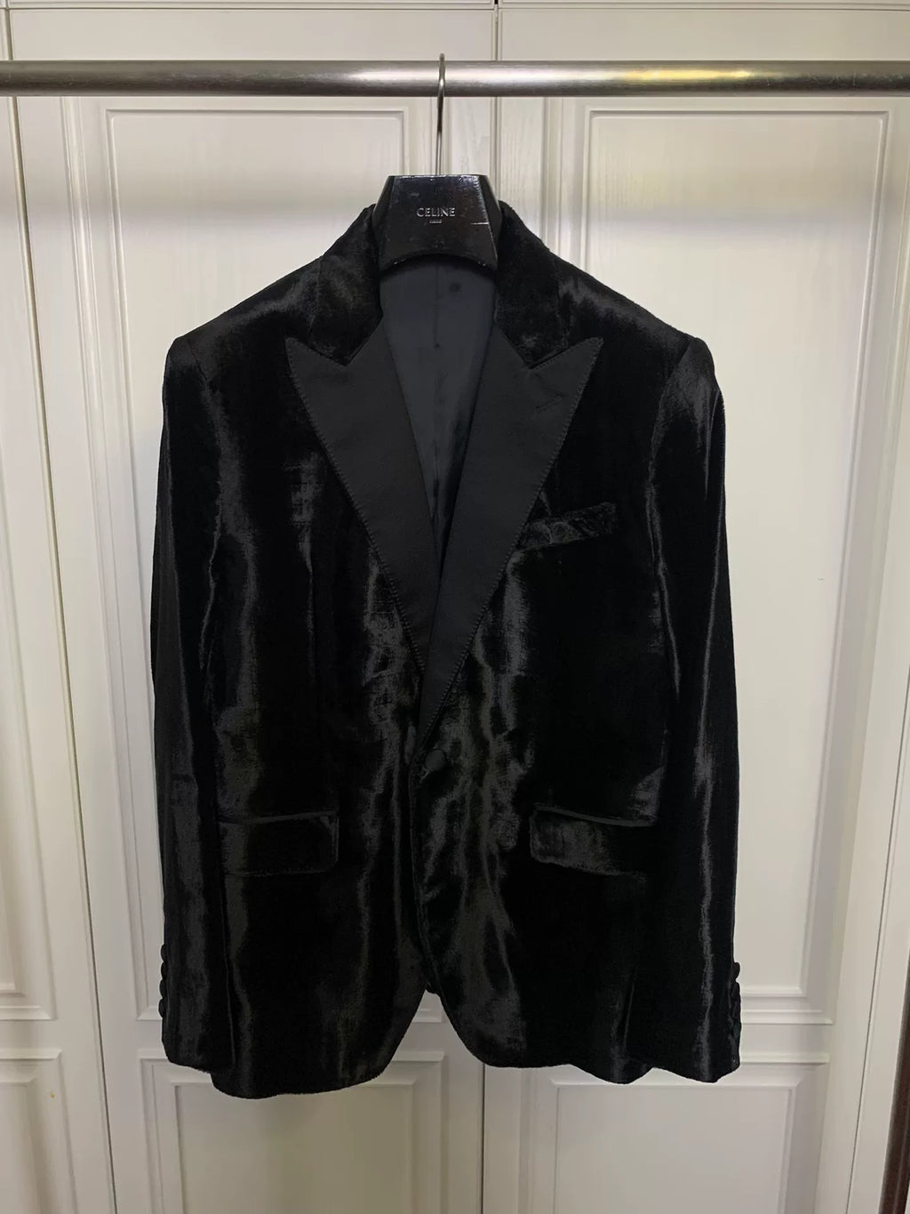 Celine 19FW Velvet Tuxedo Jacket