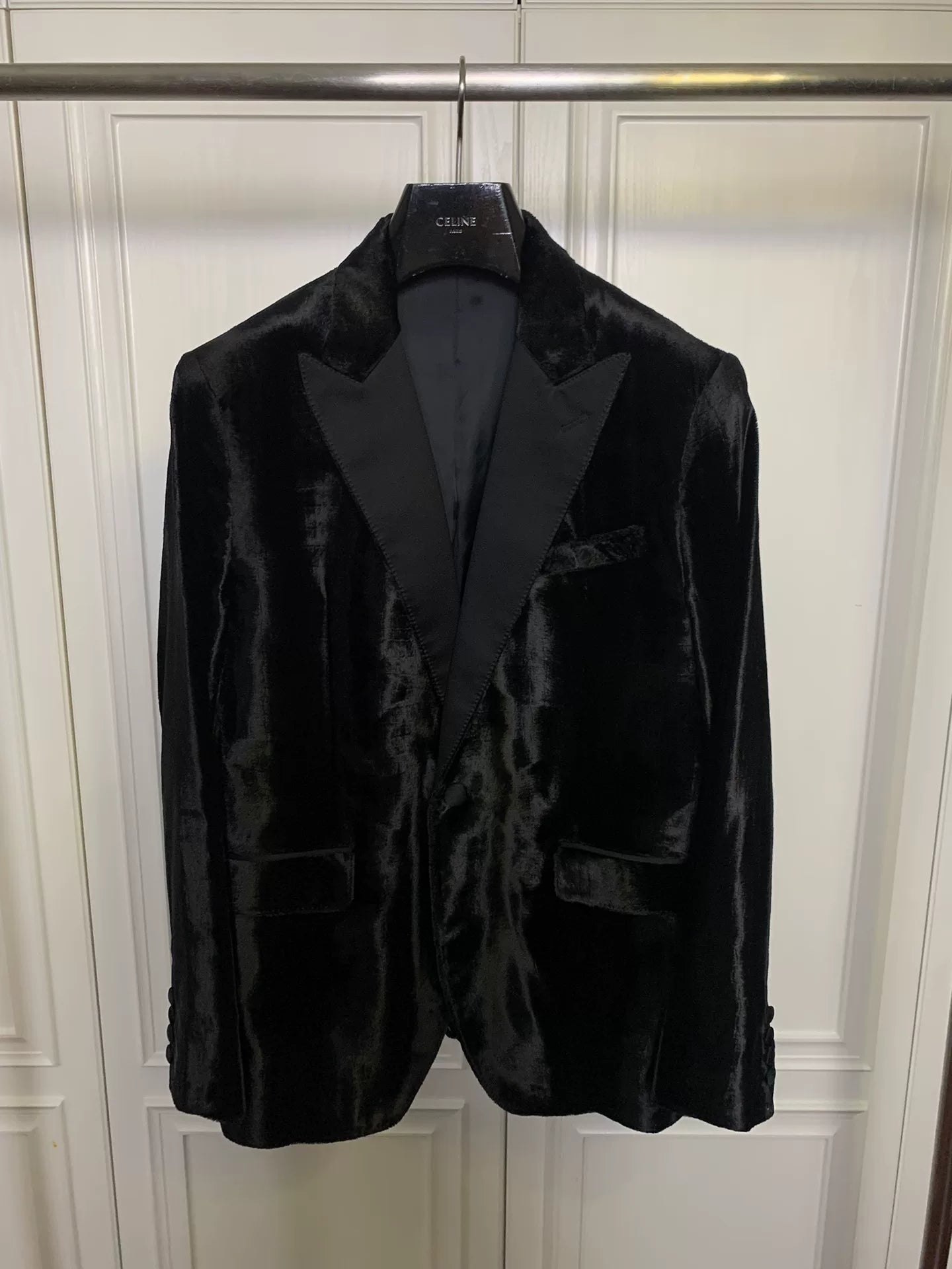 Celine 19FW Velvet Tuxedo Jacket