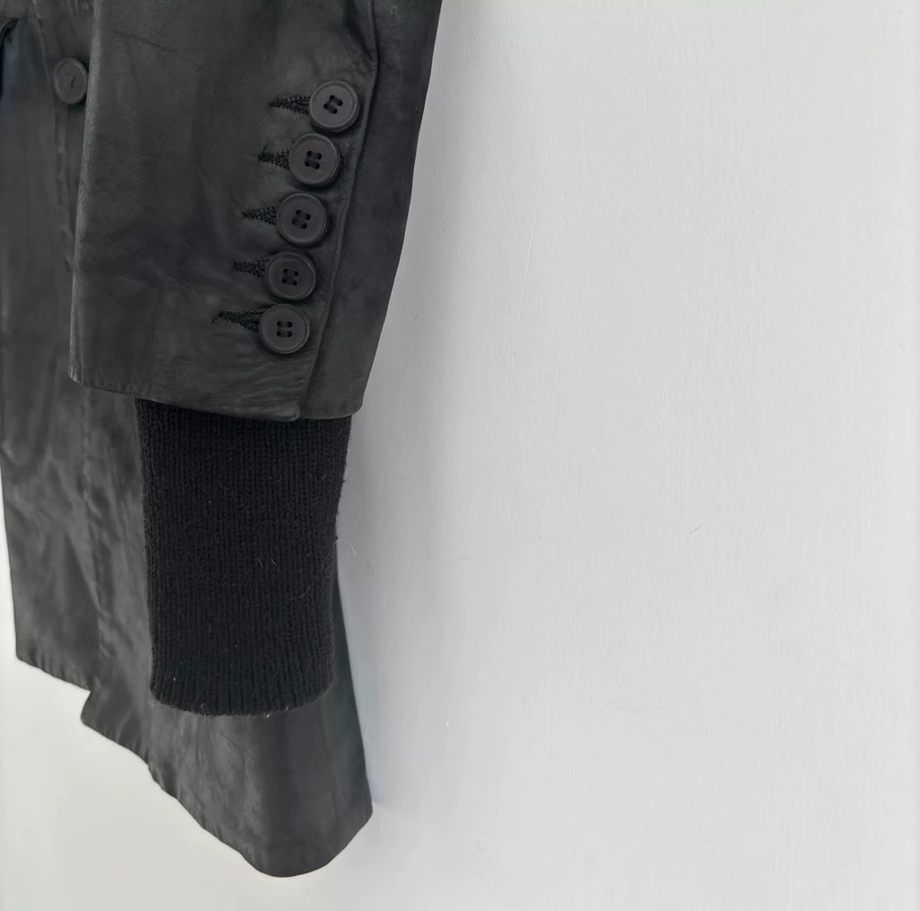 Isaac Sellam Leather 90s Jacket