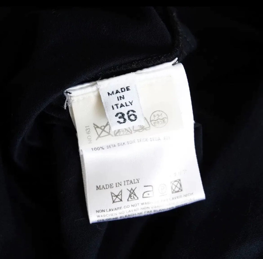 Maison Margiela 2000s Silk Fake Two-Piece Sleeveless Top