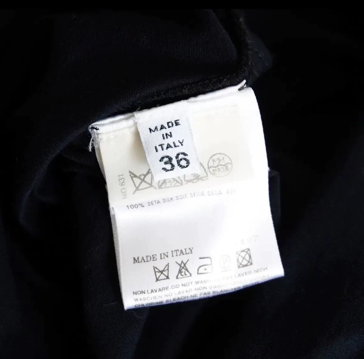 Maison Margiela 2000s Silk Fake Two-Piece Sleeveless Top